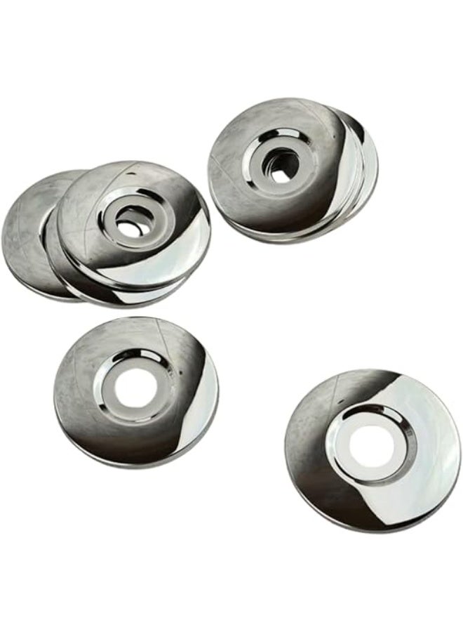 10Pcs Stainless Steel Metal Washers Set, Round Decorative Washers, Plumbing Fittings and Faucets, Modern Style Faucet Washers - Faucet Washers (Chrome Nickel) - Image 4
